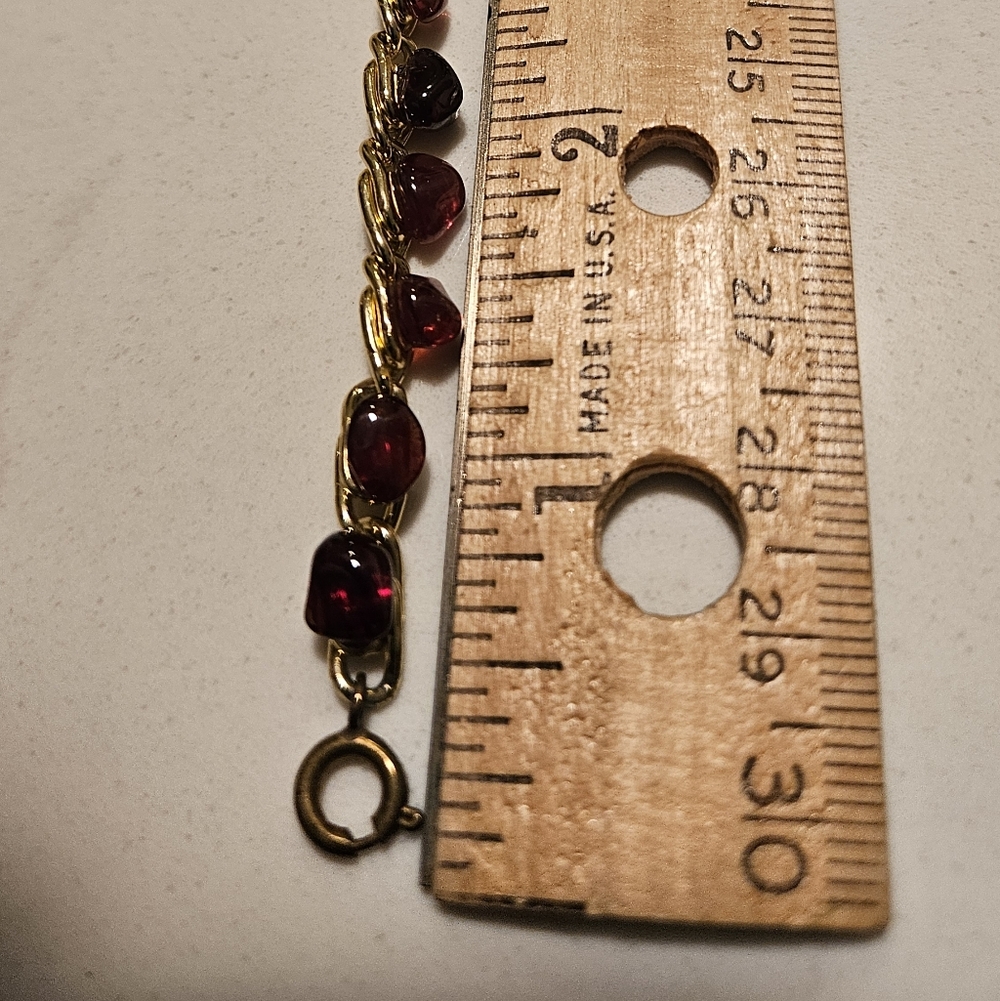 Tiger Eye Bracelet On Gold